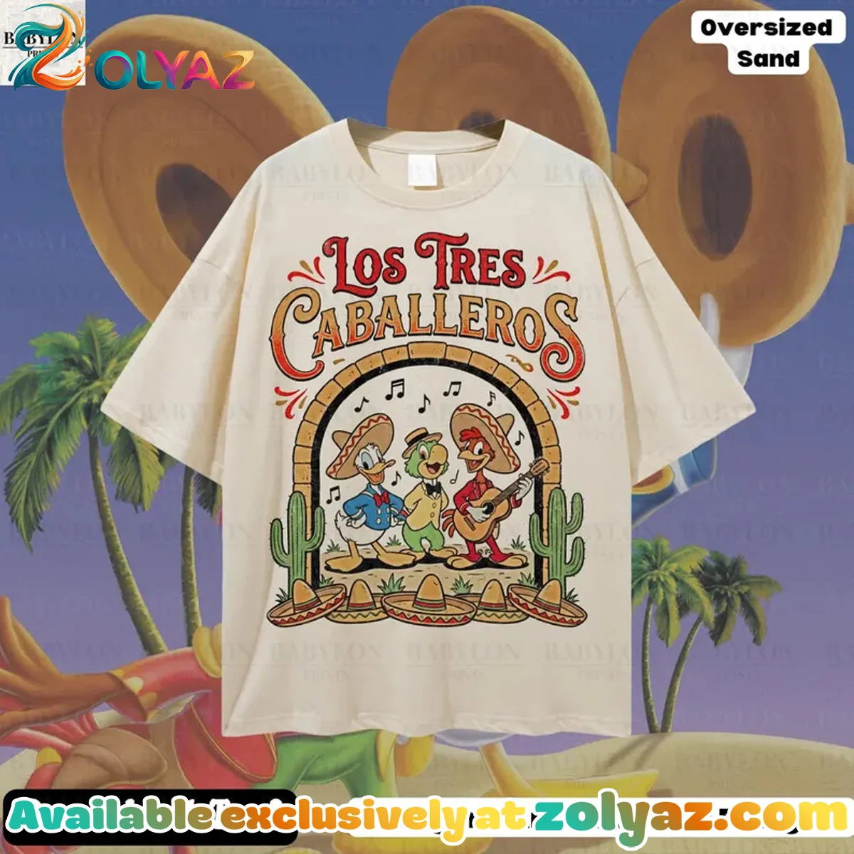Los Tres Caballeros, Donald Duck, Panchito, José Carioca T-Shirt & Hoodie