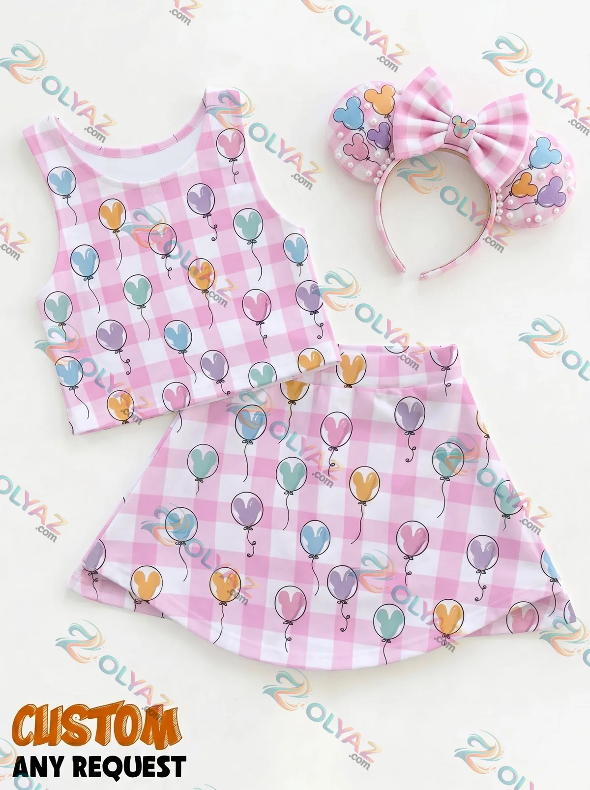 Mickey Balloon Dress Set