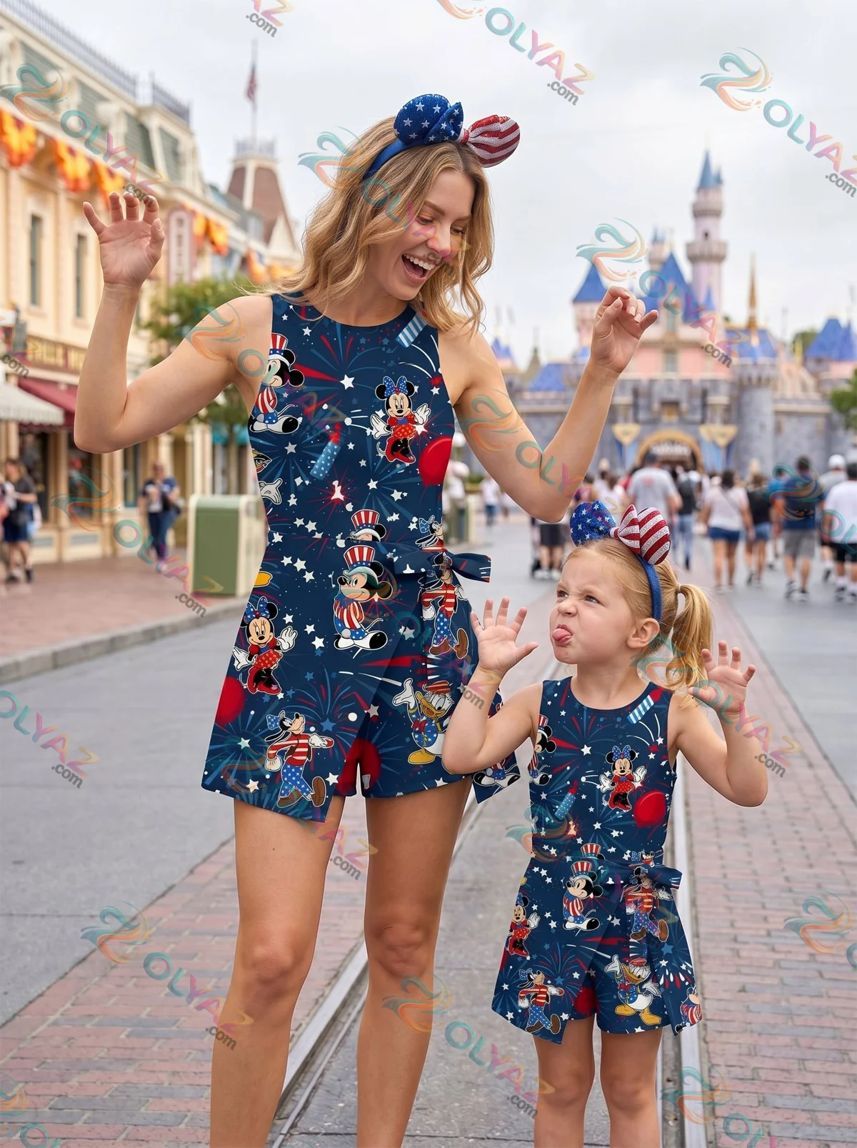 Patriotic Disney Athletic Dress - Tennis Dress Skirt, Disney Tennis Skort For Women