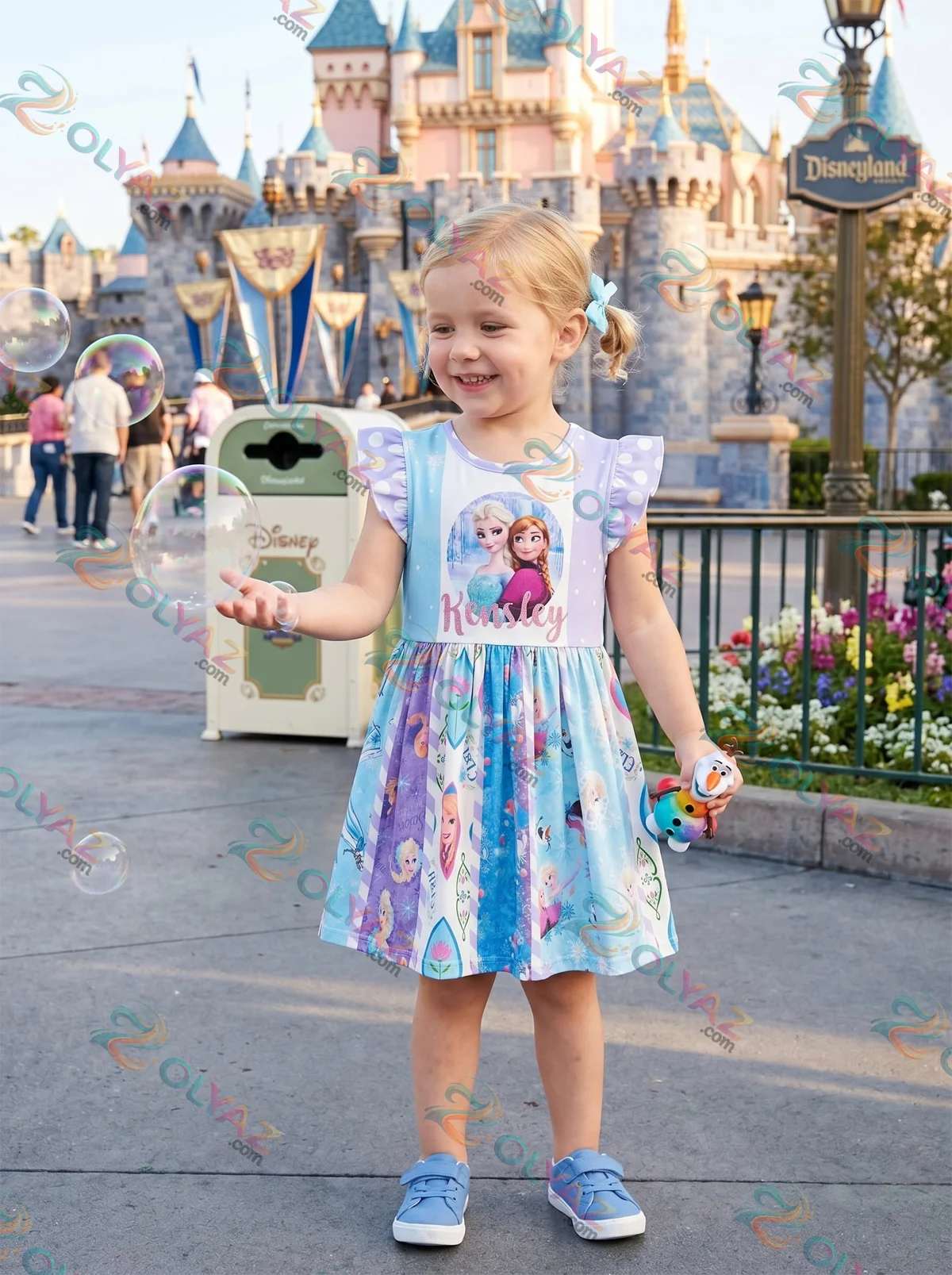 Frozen, Elsa, Anna Skater Dress Frozen, Elsa, Anna Skater Dress