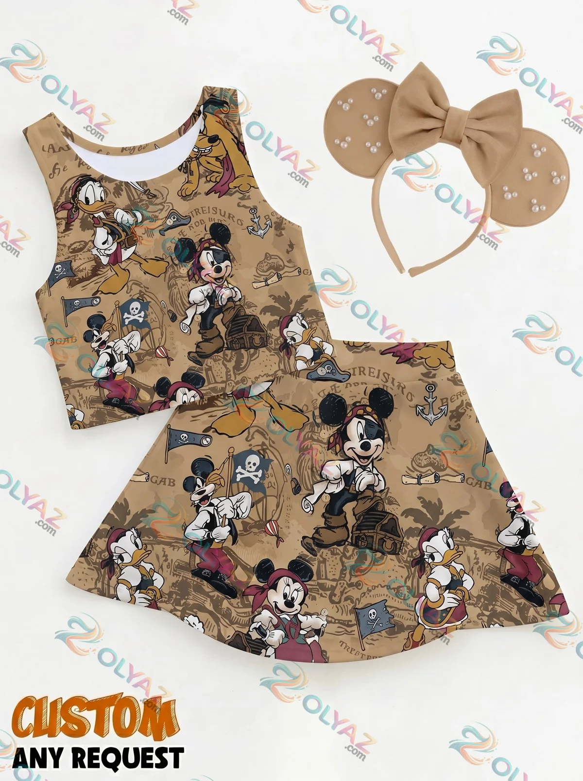 Pirate Mickey Mouse Dress Set (Release 1)