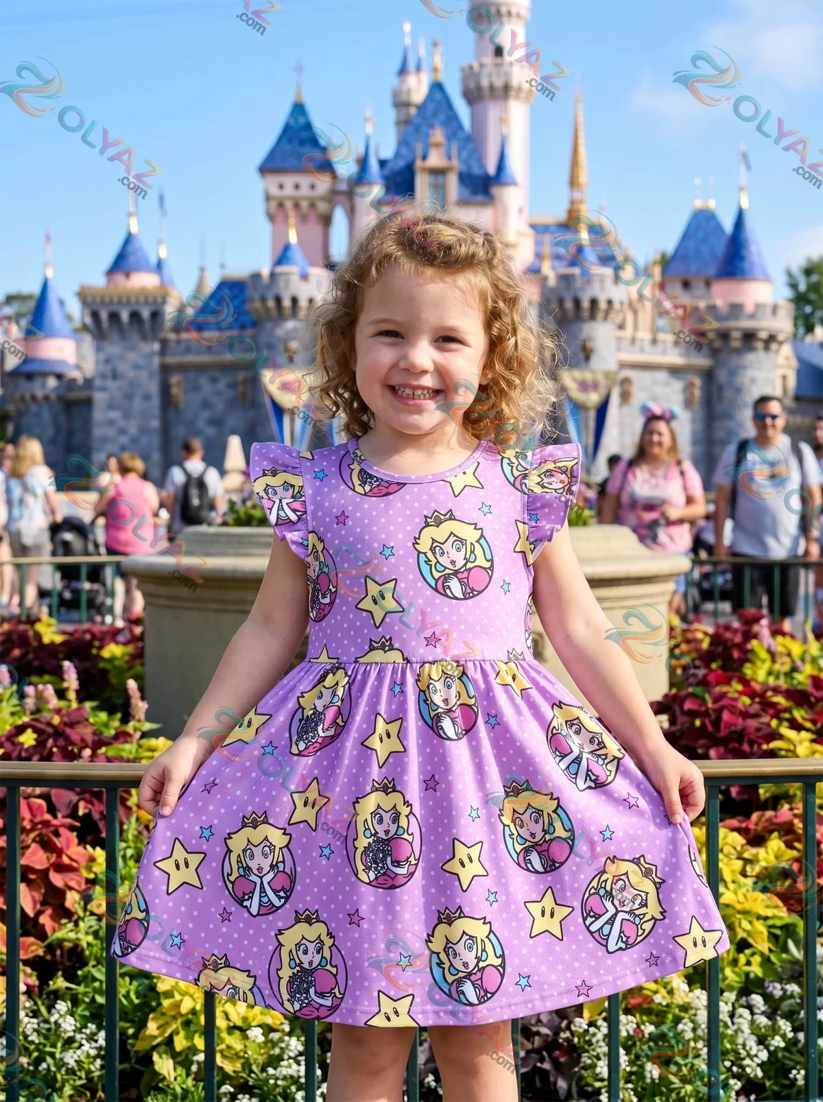 Princess Peach, Super Mario Skater Dress Princess Peach, Super Mario Skater Dress