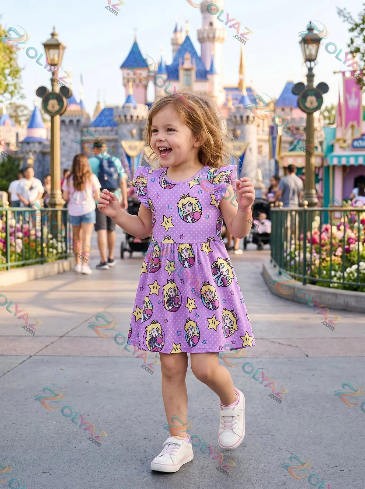 Princess Peach, Super Mario Skater Dress Princess Peach, Super Mario Skater Dress