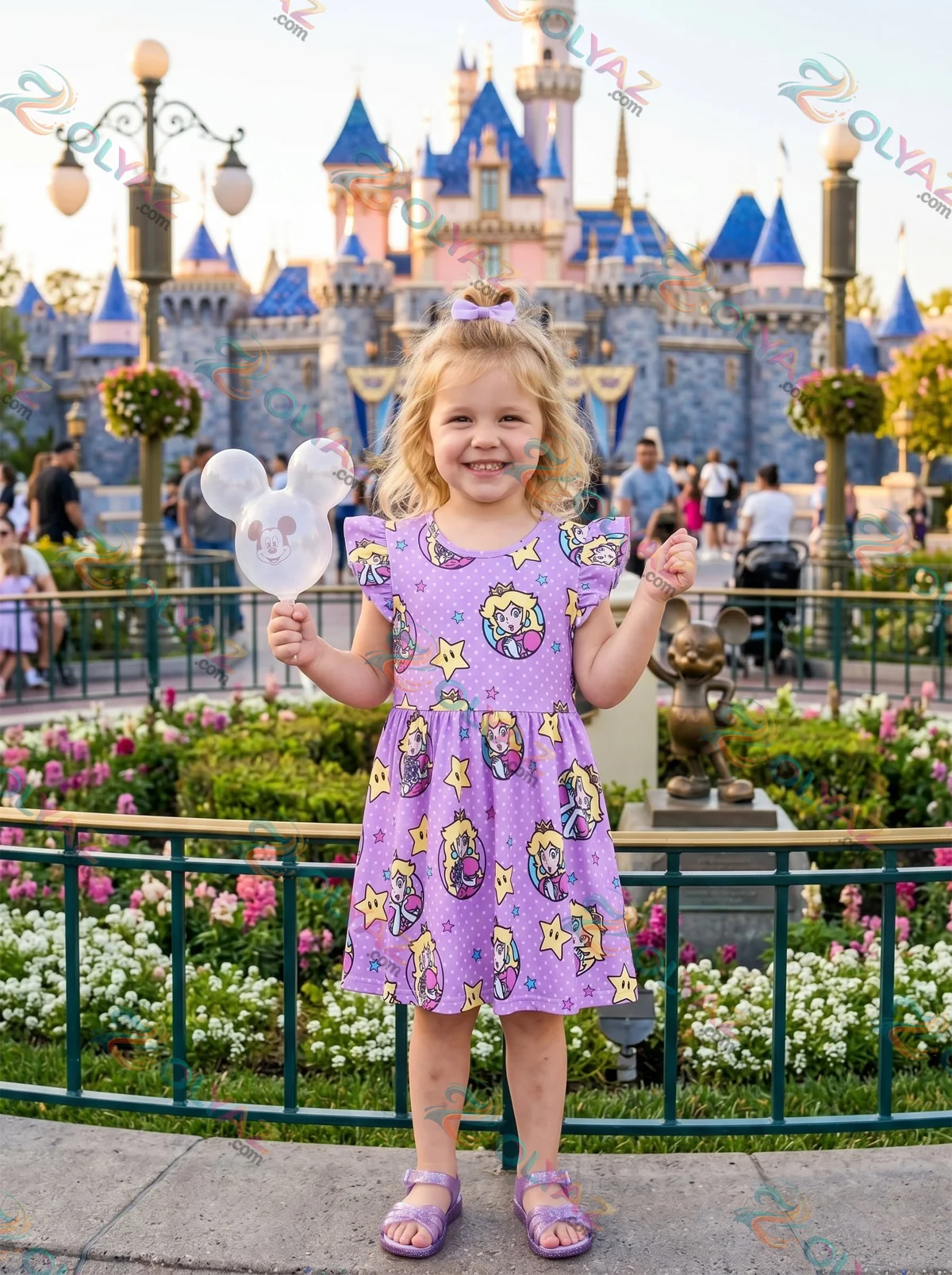 Princess Peach, Super Mario Skater Dress