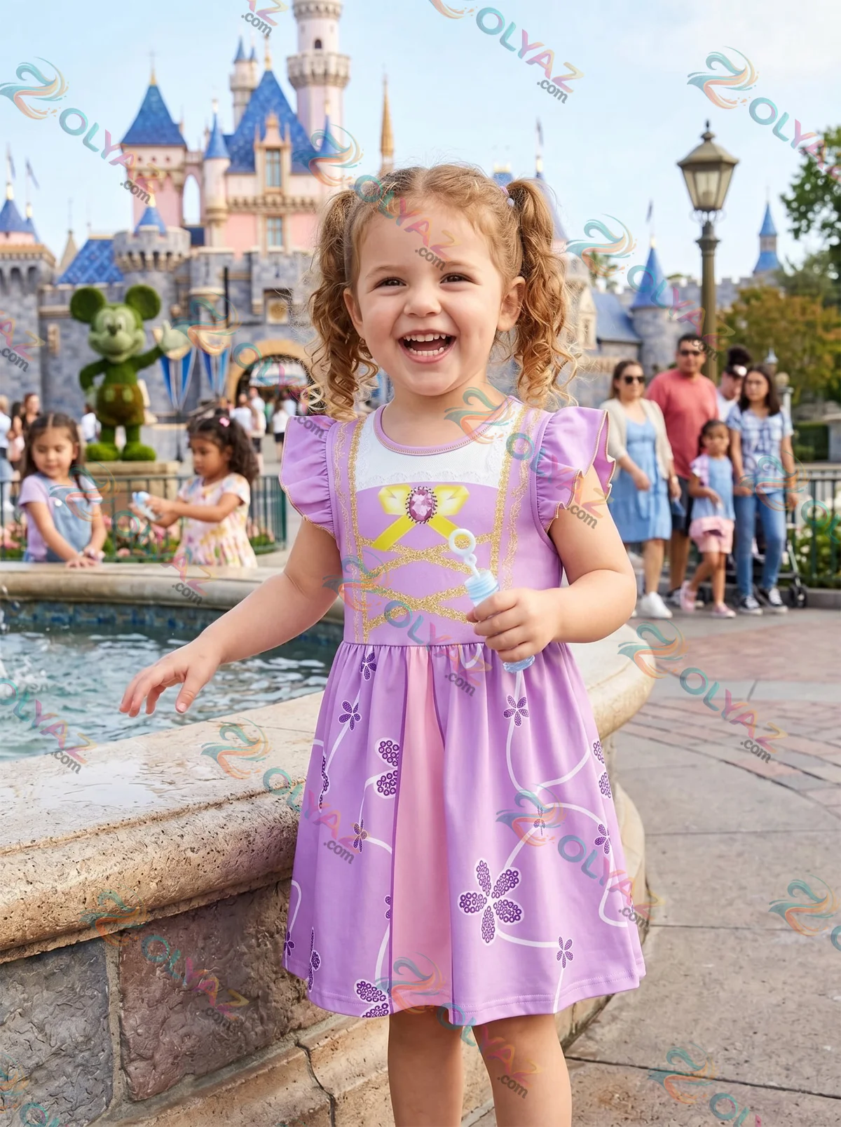 Rapunzel, Tangled Skater Dress (Style 2) Rapunzel, Tangled Skater Dress (Style 2)