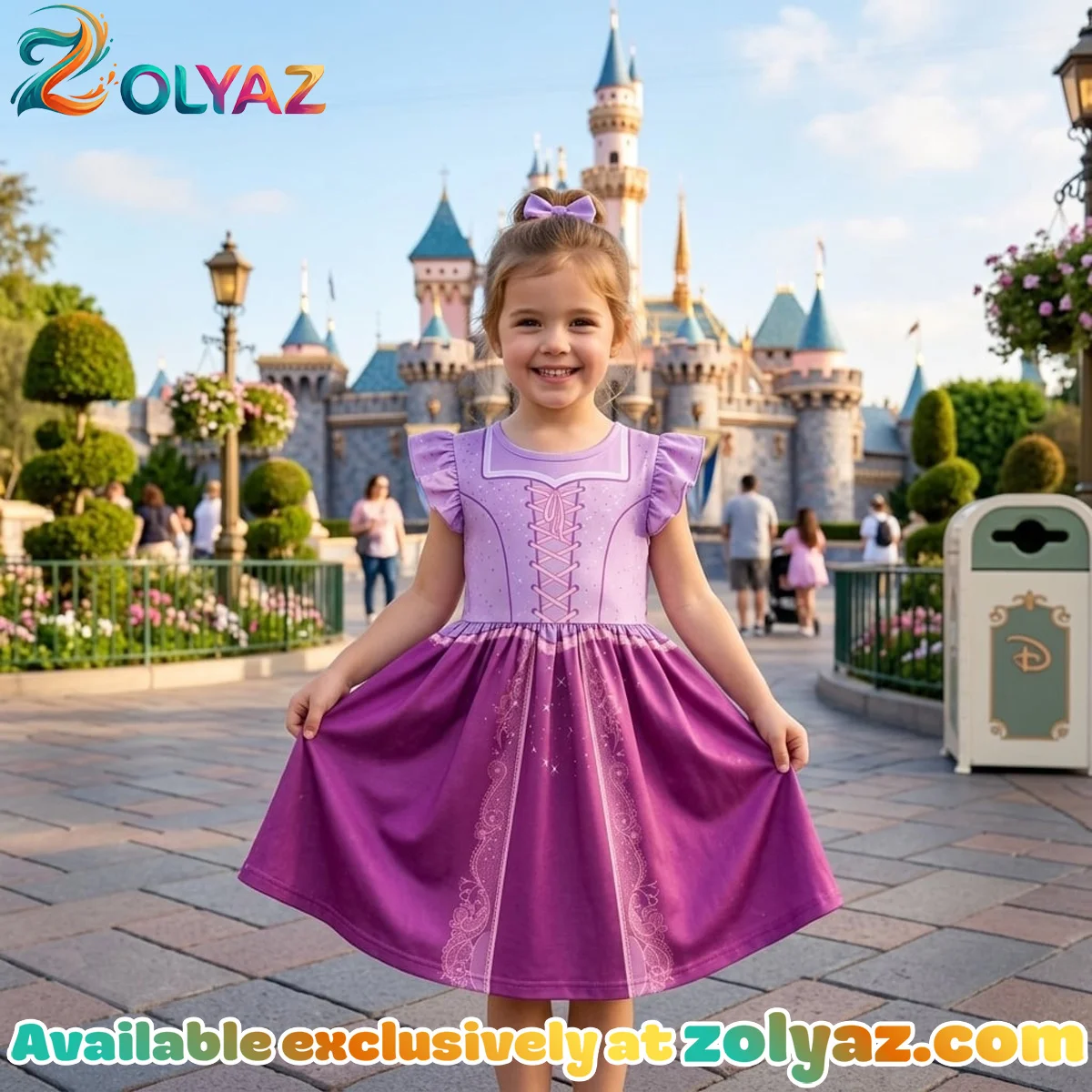Rapunzel, Tangled Skater Dress - Series 1