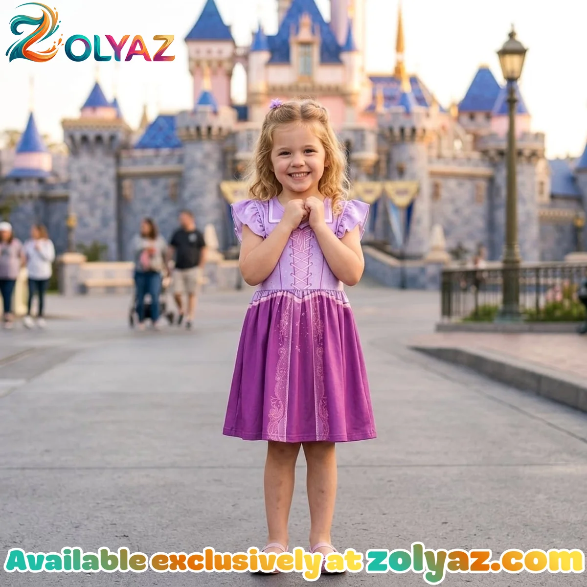 Rapunzel, Tangled Skater Dress - Series 1 Rapunzel, Tangled Skater Dress - Series 1