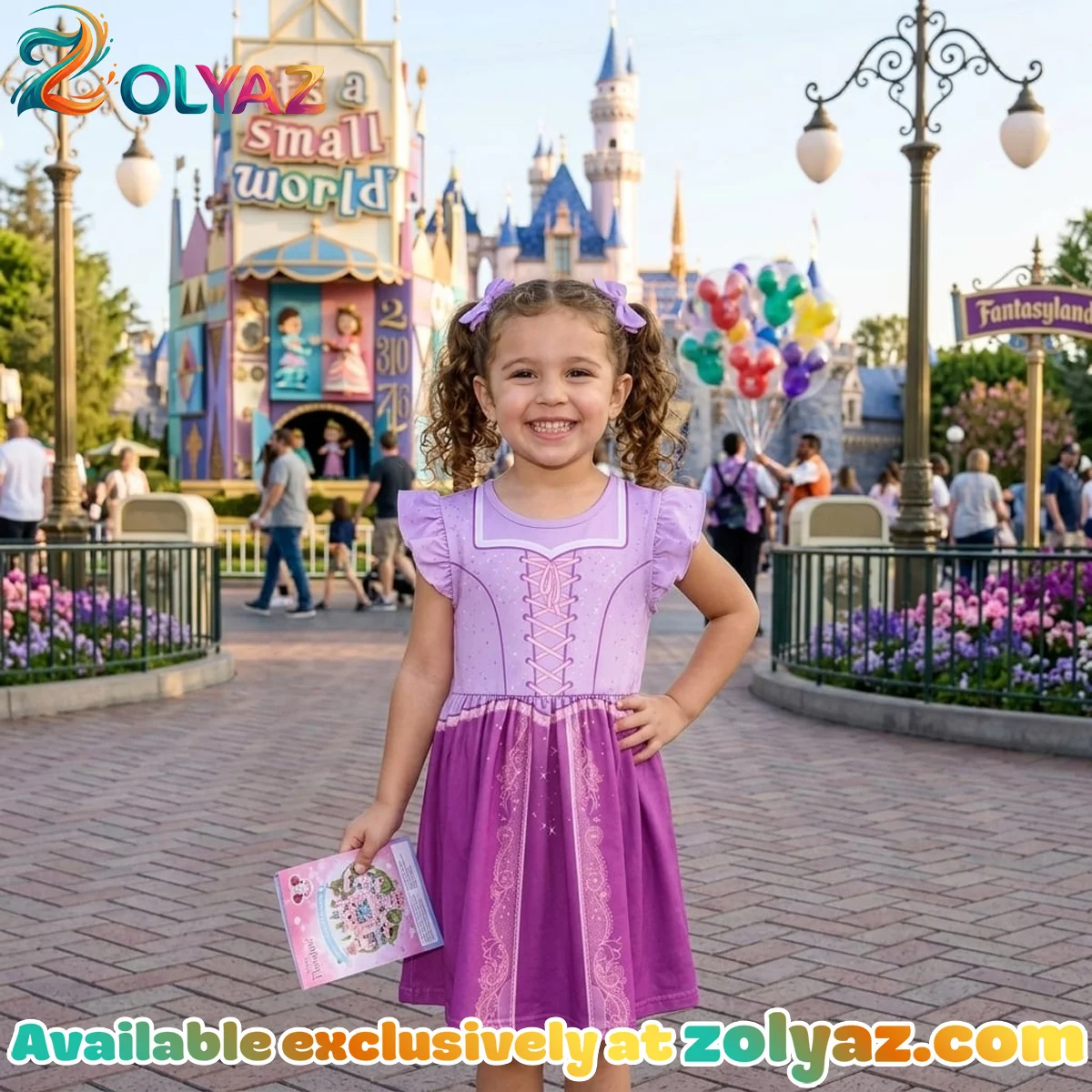 Rapunzel, Tangled Skater Dress - Series 1 Rapunzel, Tangled Skater Dress - Series 1