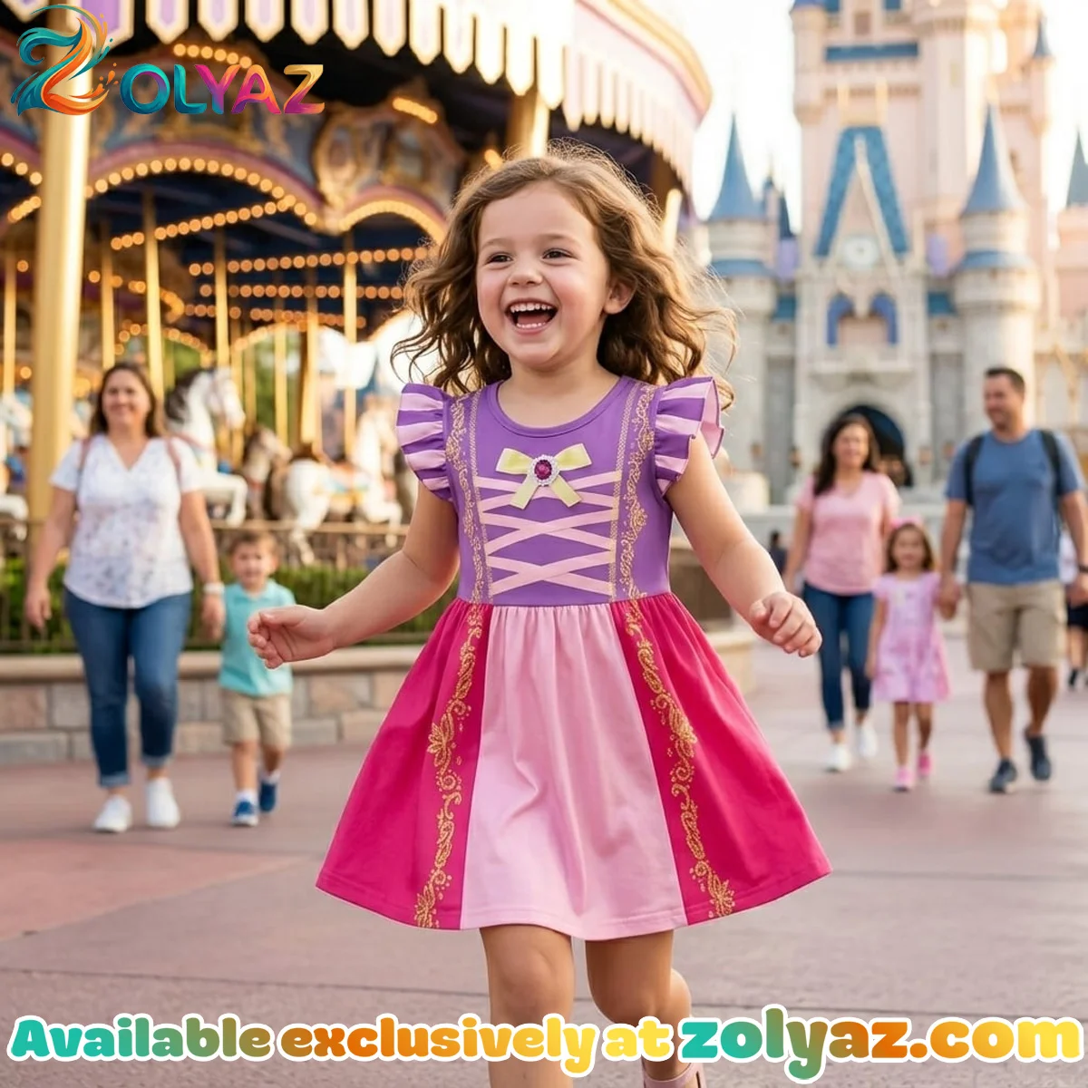 Rapunzel Skater Dress - Variant 2 Rapunzel Skater Dress - Variant 2