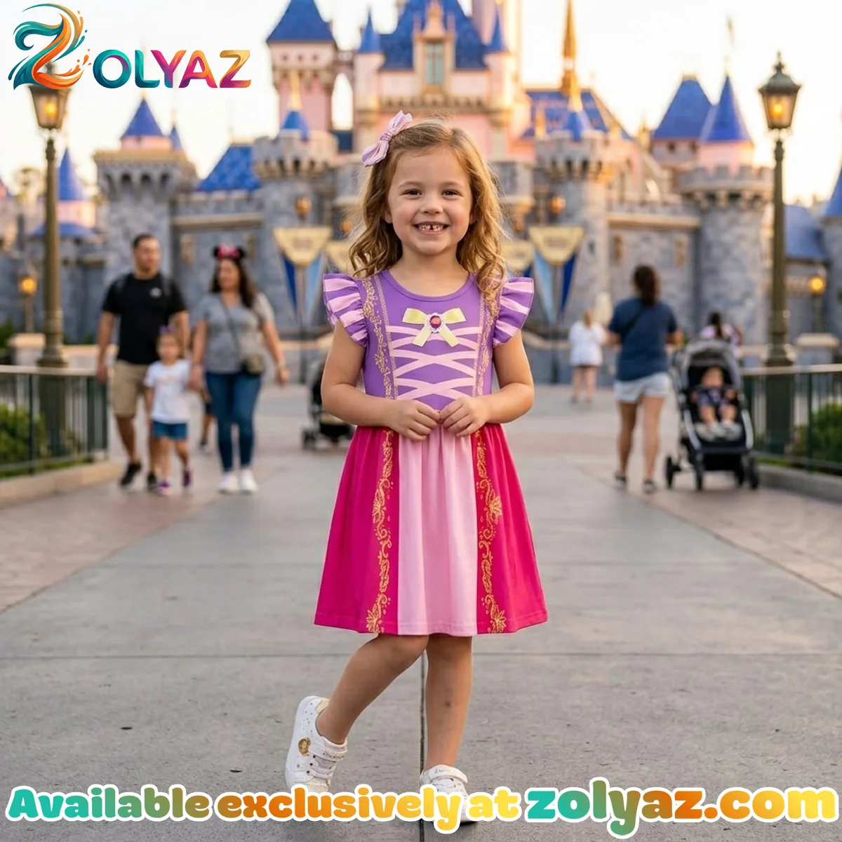 Rapunzel Skater Dress - Variant 2 Rapunzel Skater Dress - Variant 2