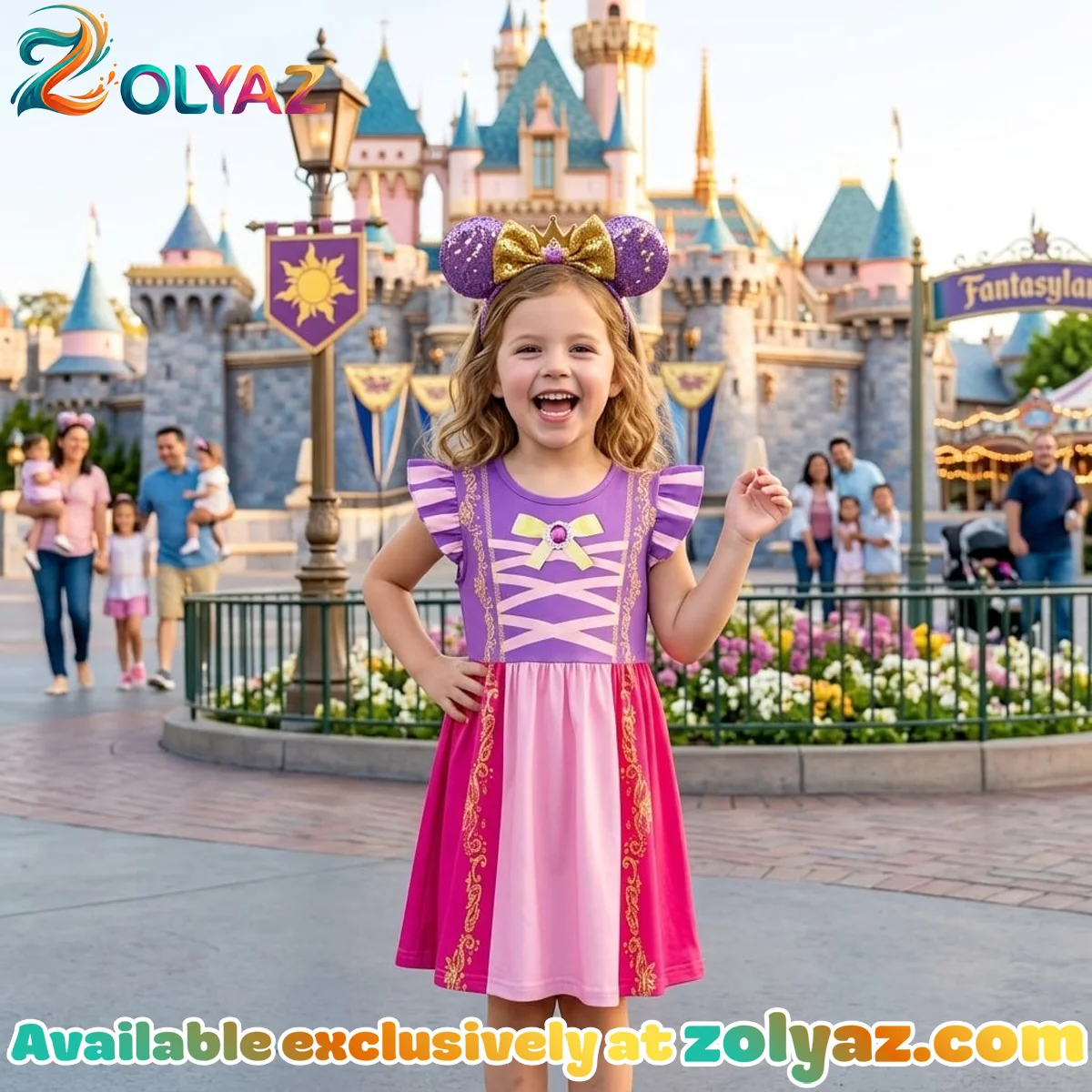 Rapunzel Skater Dress - Variant 2