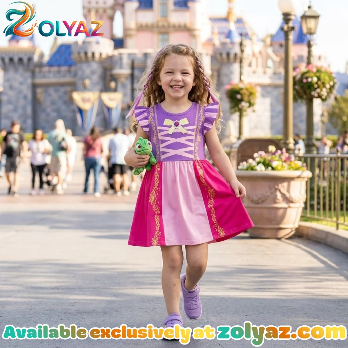 Rapunzel Skater Dress - Variant 2 Rapunzel Skater Dress - Variant 2