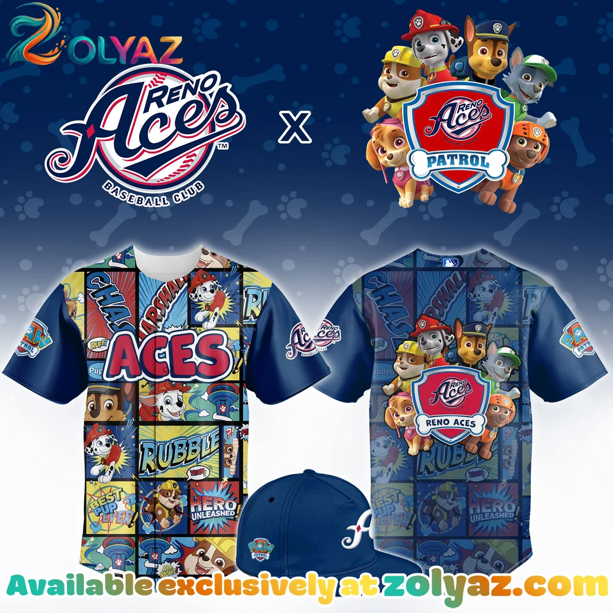 Reno Ace x Paw Patrol Jersey