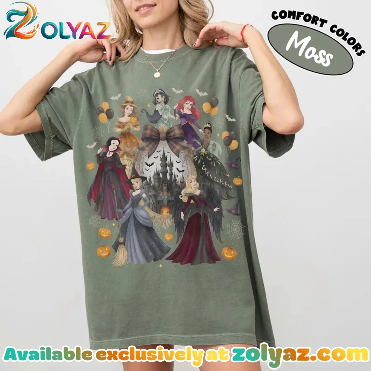 Disney Princess Halloween Shirt & Hoodie (Design 2) Disney Princess Halloween Shirt & Hoodie (Design 2)