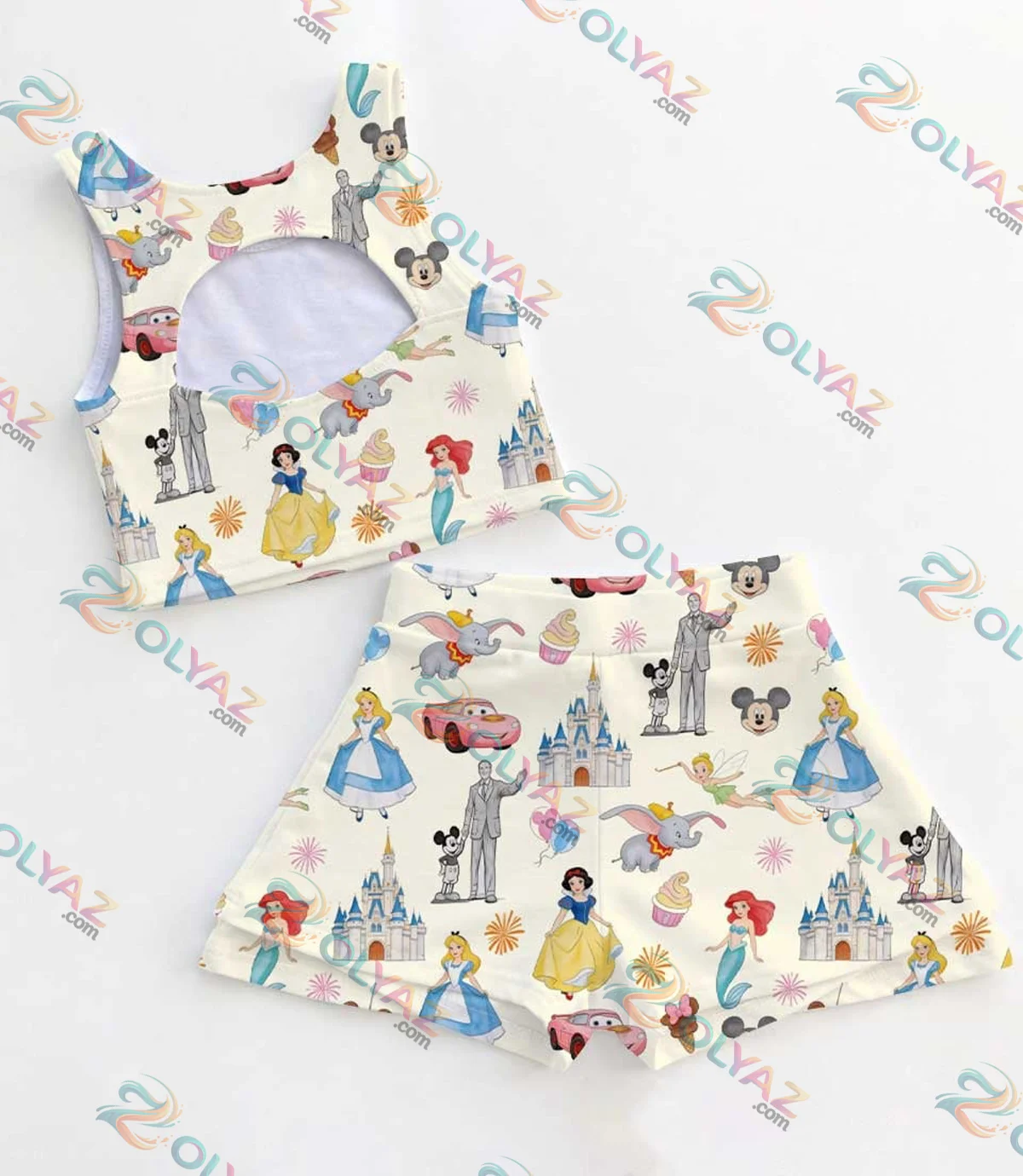 Disney Princess Rapunzel Belle Cinderella Dress Set (Style 4) Disney Princess Rapunzel Belle Cinderella Dress Set (Style 4)