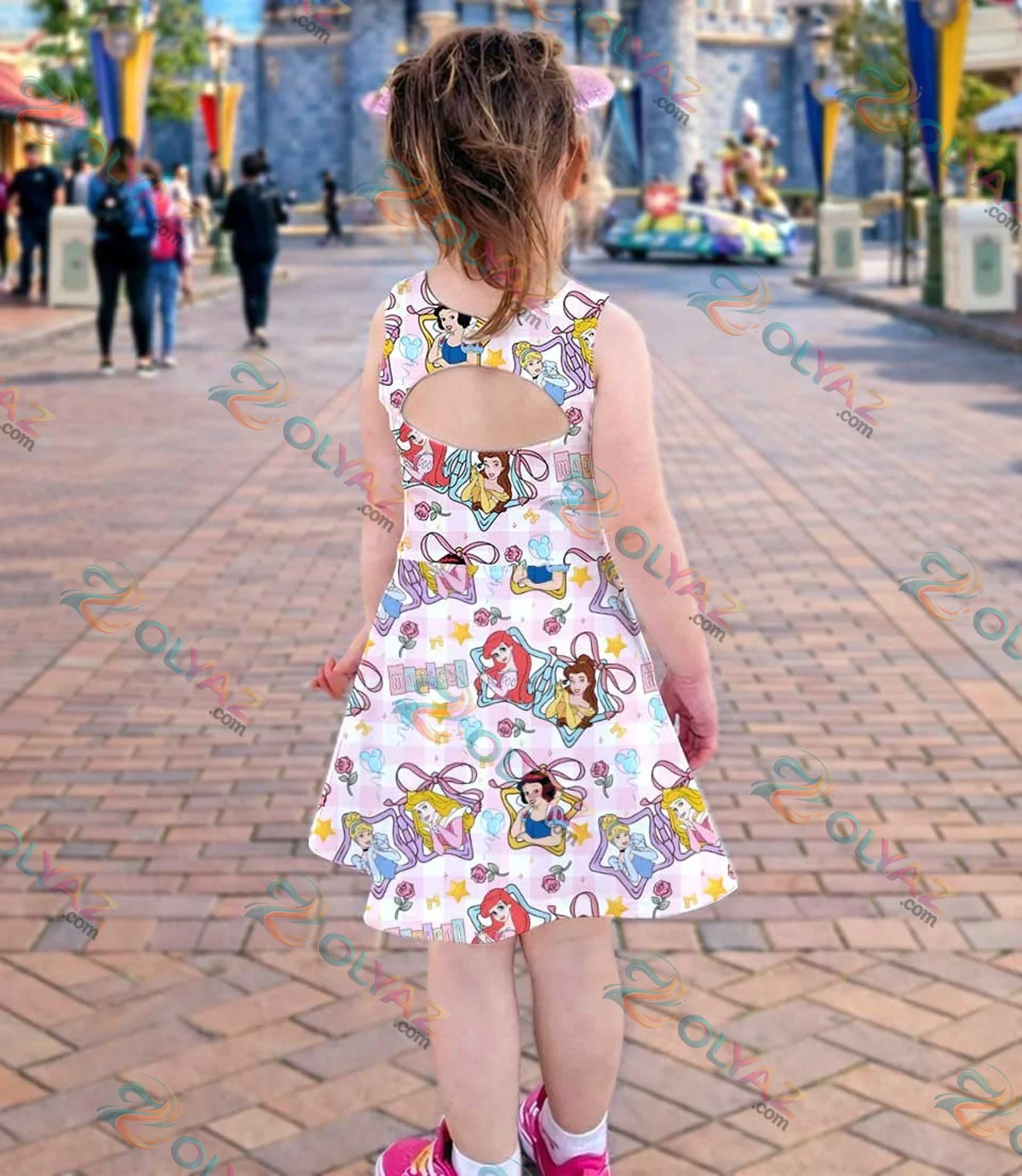 Disney Princess Rapunzel Belle Cinderella Dress Set (Style 3) Disney Princess Rapunzel Belle Cinderella Dress Set (Style 3)