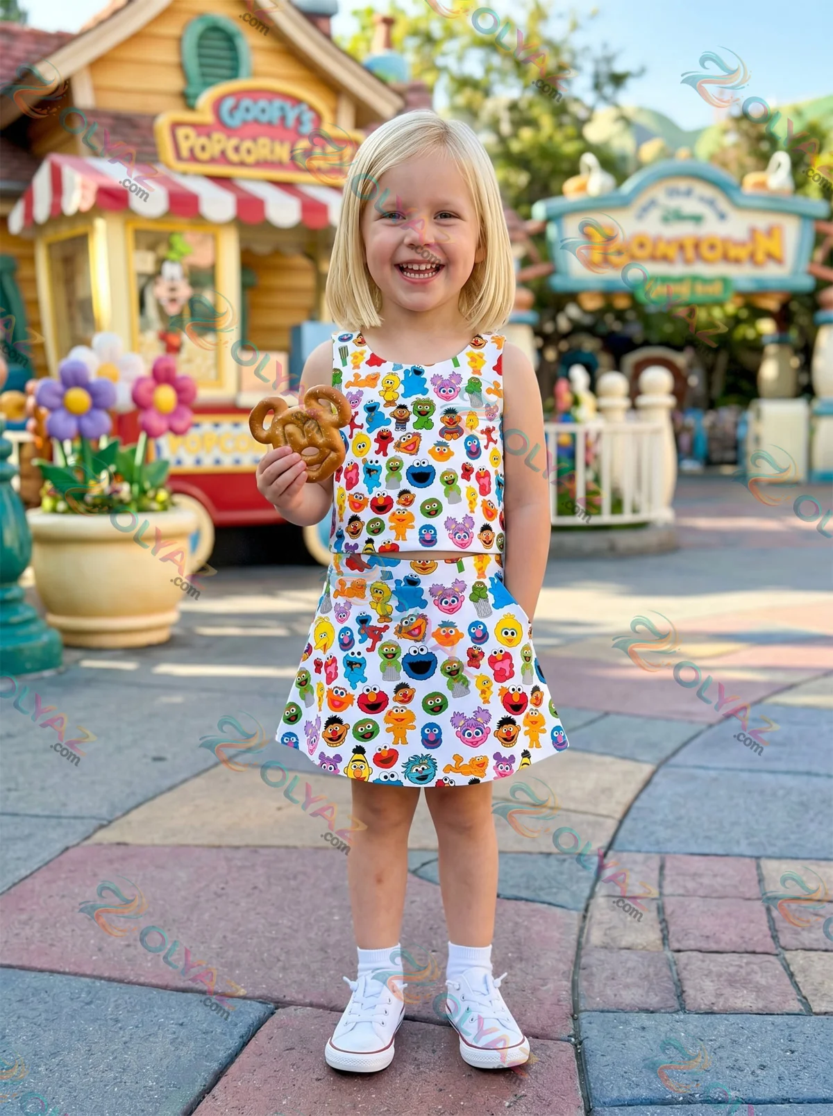Sesame Street Elmo Cookie Monster Dress Set Sesame Street Elmo Cookie Monster Dress Set