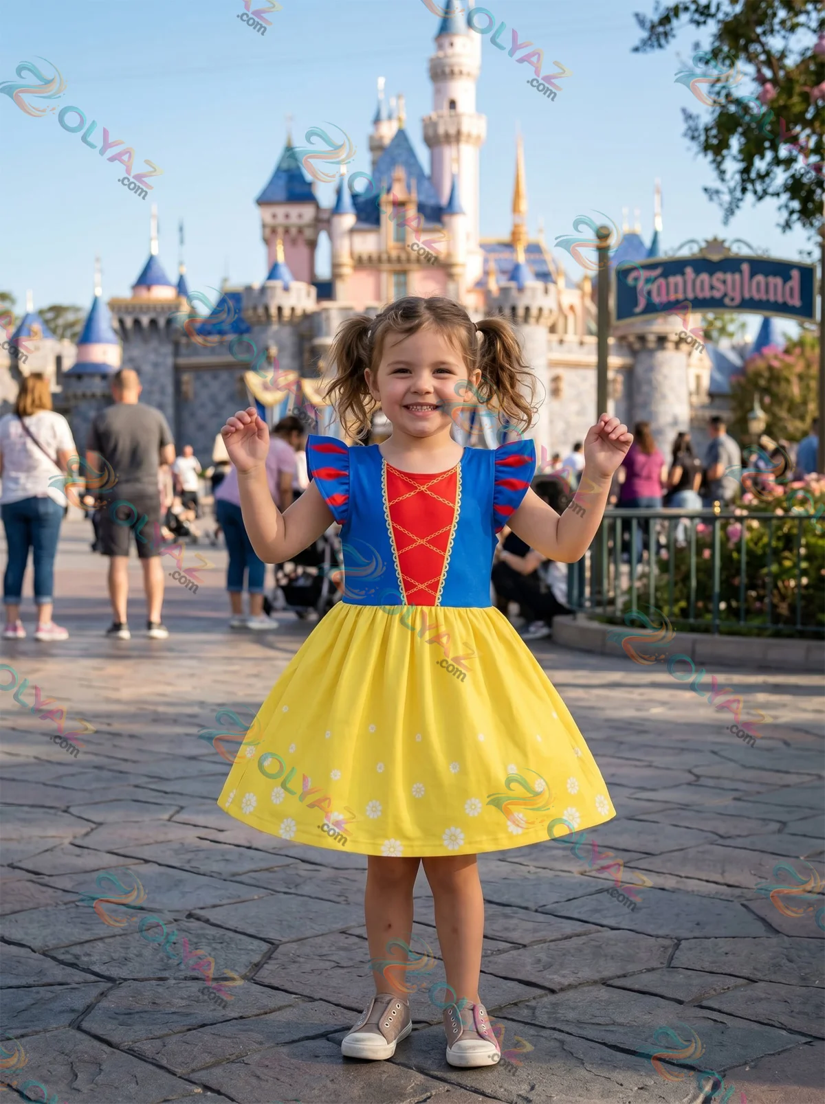Snow White Skater Dress