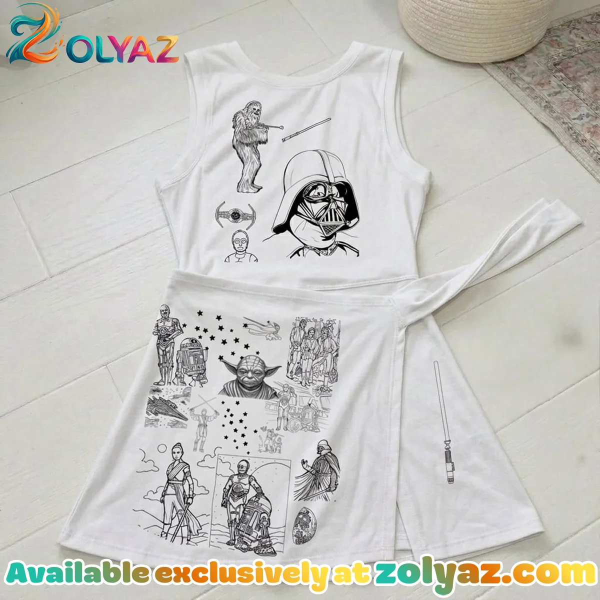 Star Wars Darth Vader Athletic Dress - Tennis Dress Skirt, Sci Fi Women Galaxy Outfit Star Wars Fan Gift Dress Star Wars Darth Vader Athletic Dress - Tennis Dress Skirt, Sci Fi Women Galaxy Outfit Star Wars Fan Gift Dress