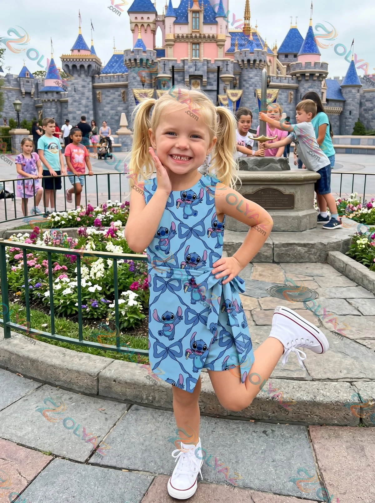 Stitch Athletic Dress - Tennis Dress Skirt, Disney Park Vacation Outfit, Stitch Skort Dress Stitch Athletic Dress - Tennis Dress Skirt, Disney Park Vacation Outfit, Stitch Skort Dress