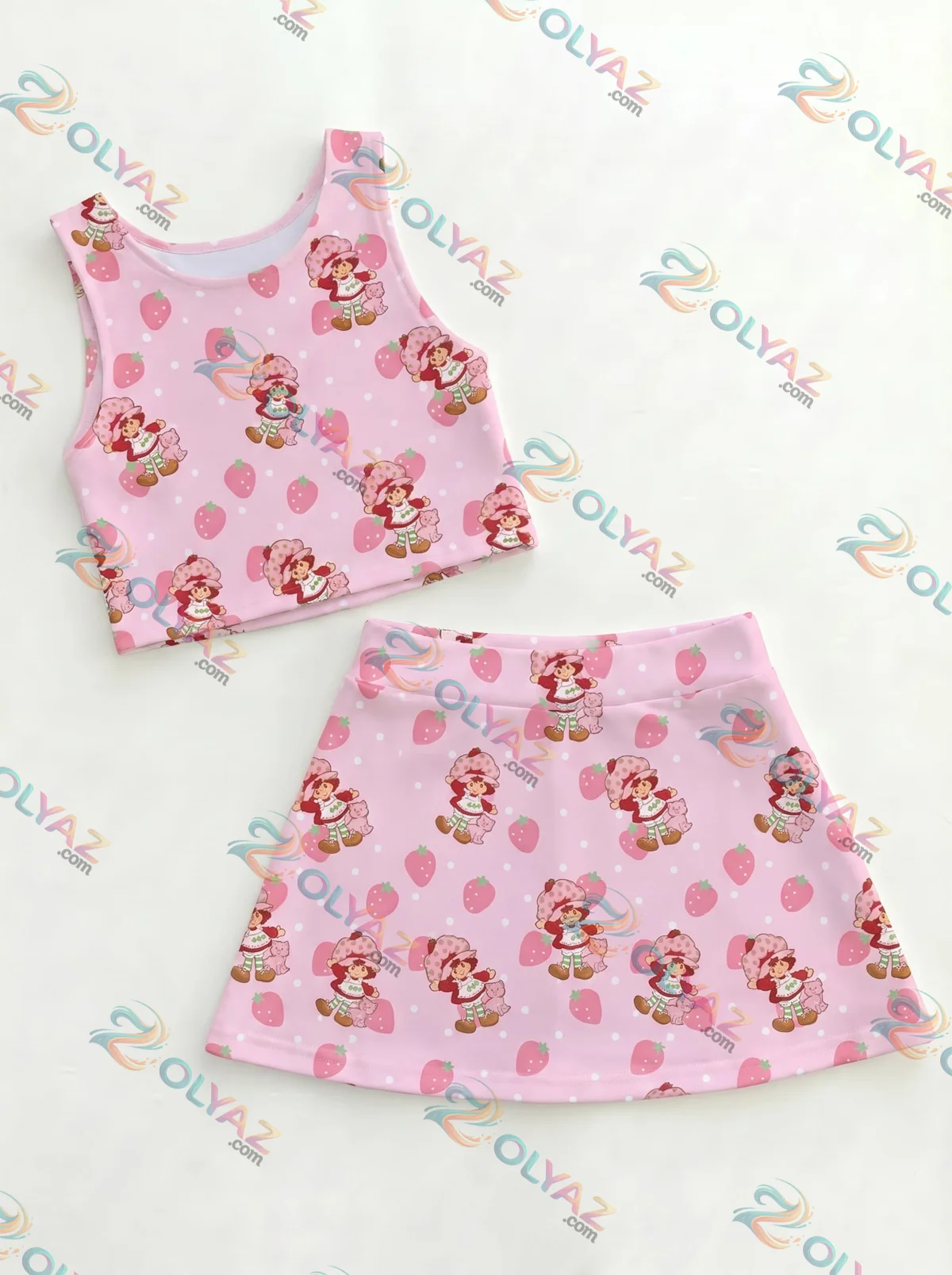 Strawberry Shortcake Dress Set (Style 1)