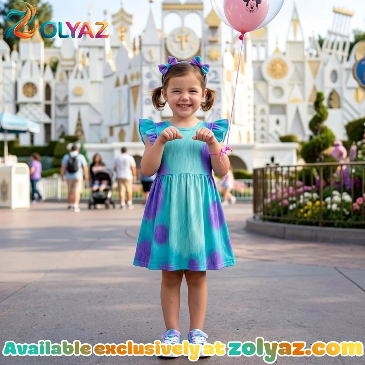 Sulley, Monsters Inc Skater Dress Sulley, Monsters Inc Skater Dress