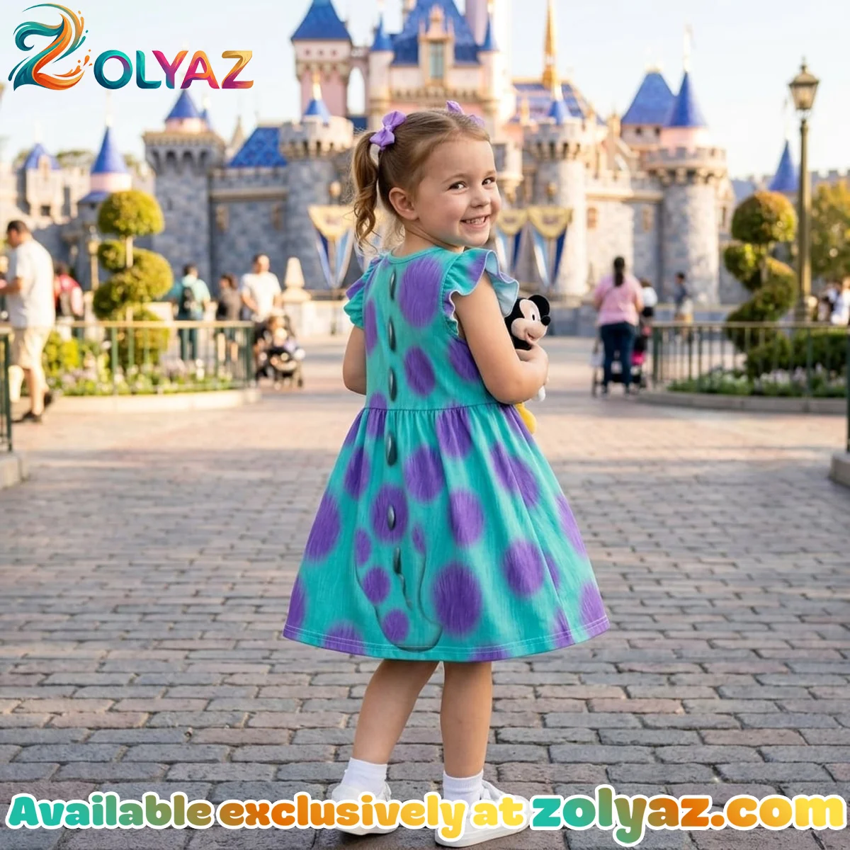 Sulley, Monsters Inc Skater Dress Sulley, Monsters Inc Skater Dress
