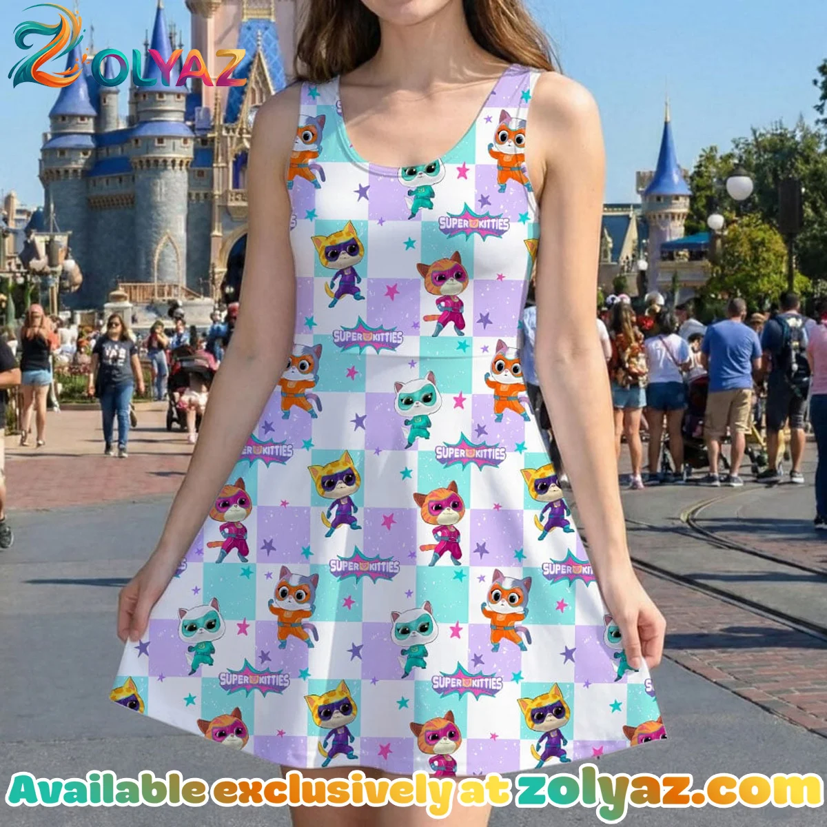 Super Kitties Skater Dress Super Kitties Skater Dress