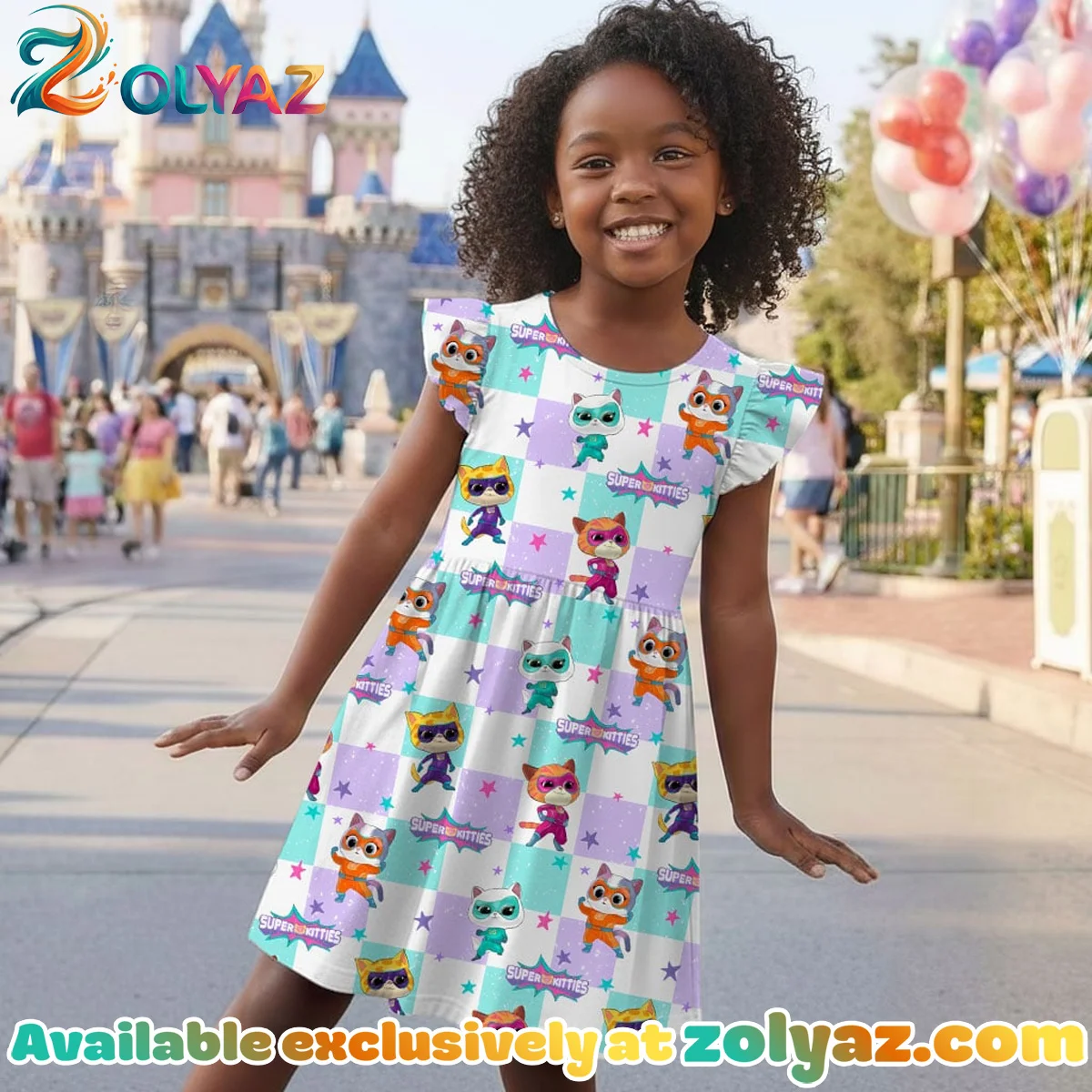 Super Kitties Skater Dress Super Kitties Skater Dress