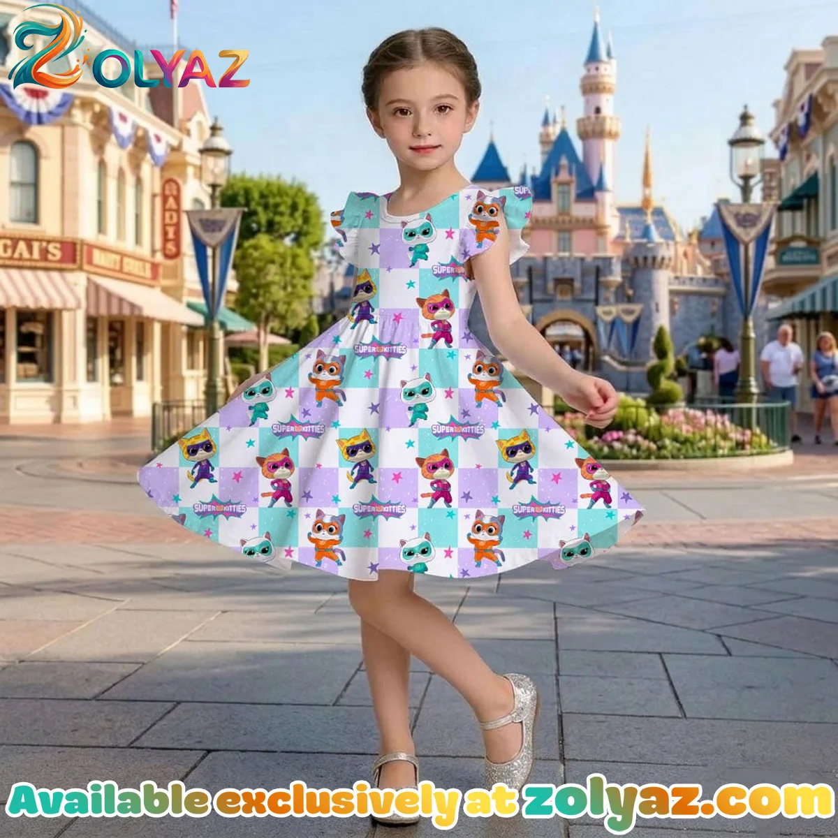 Super Kitties Skater Dress Super Kitties Skater Dress