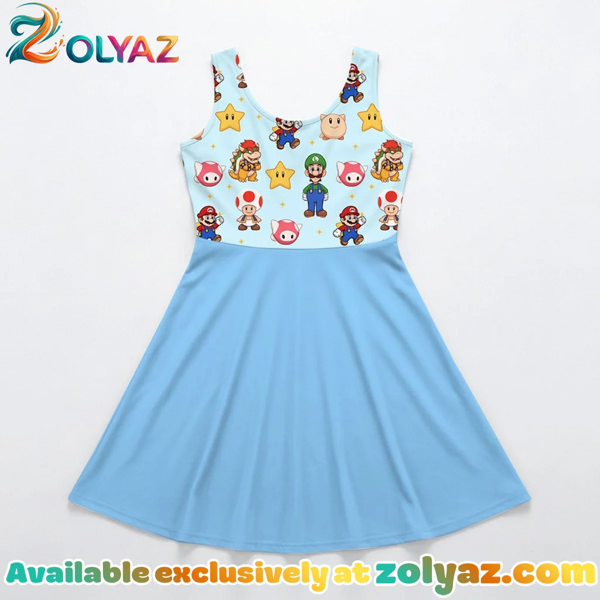 Super Mario Skater Dress - Part 2 Super Mario Skater Dress - Part 2