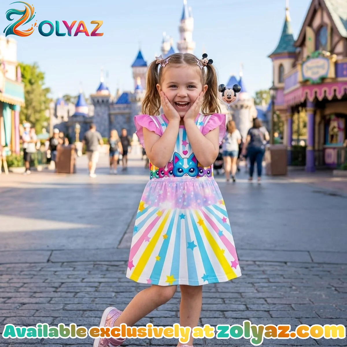 Superkitties, Ginny, Bitsy, Sparks Skater Dress Superkitties, Ginny, Bitsy, Sparks Skater Dress