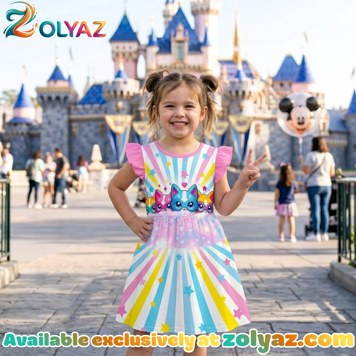 Superkitties, Ginny, Bitsy, Sparks Skater Dress Superkitties, Ginny, Bitsy, Sparks Skater Dress