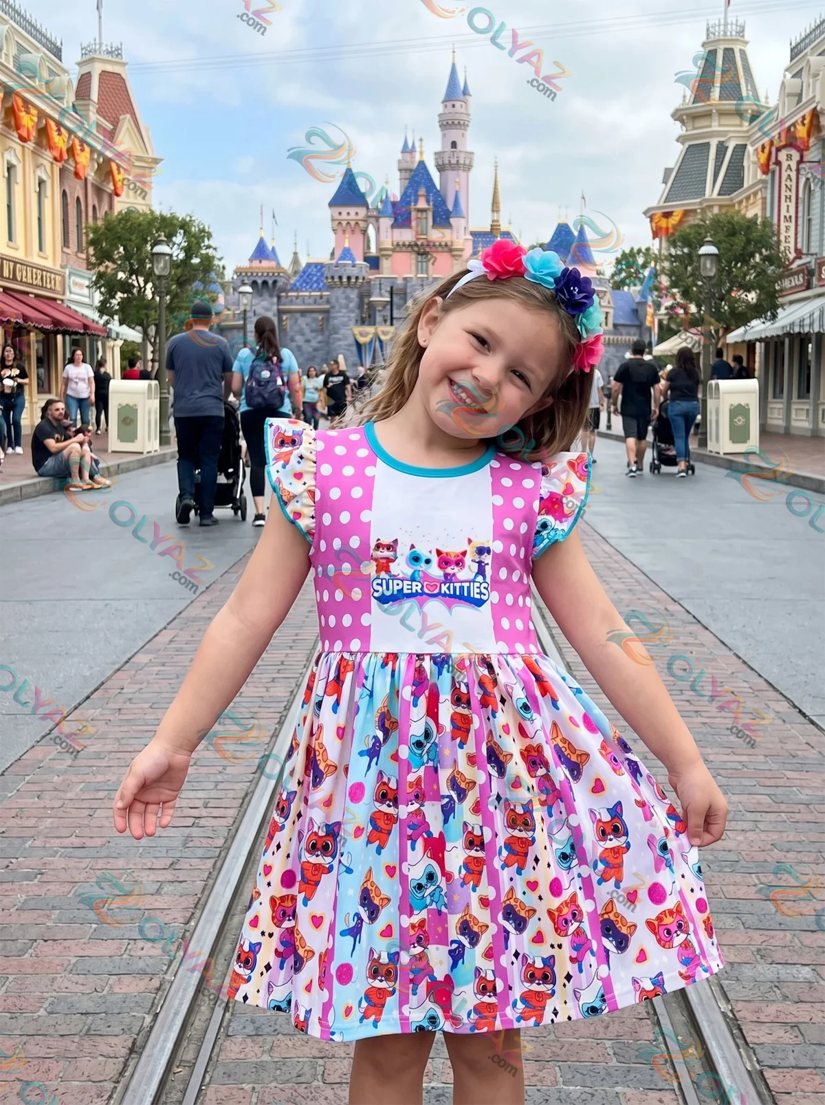 SuperKitties Skater Dress (Style 1) SuperKitties Skater Dress (Style 1)