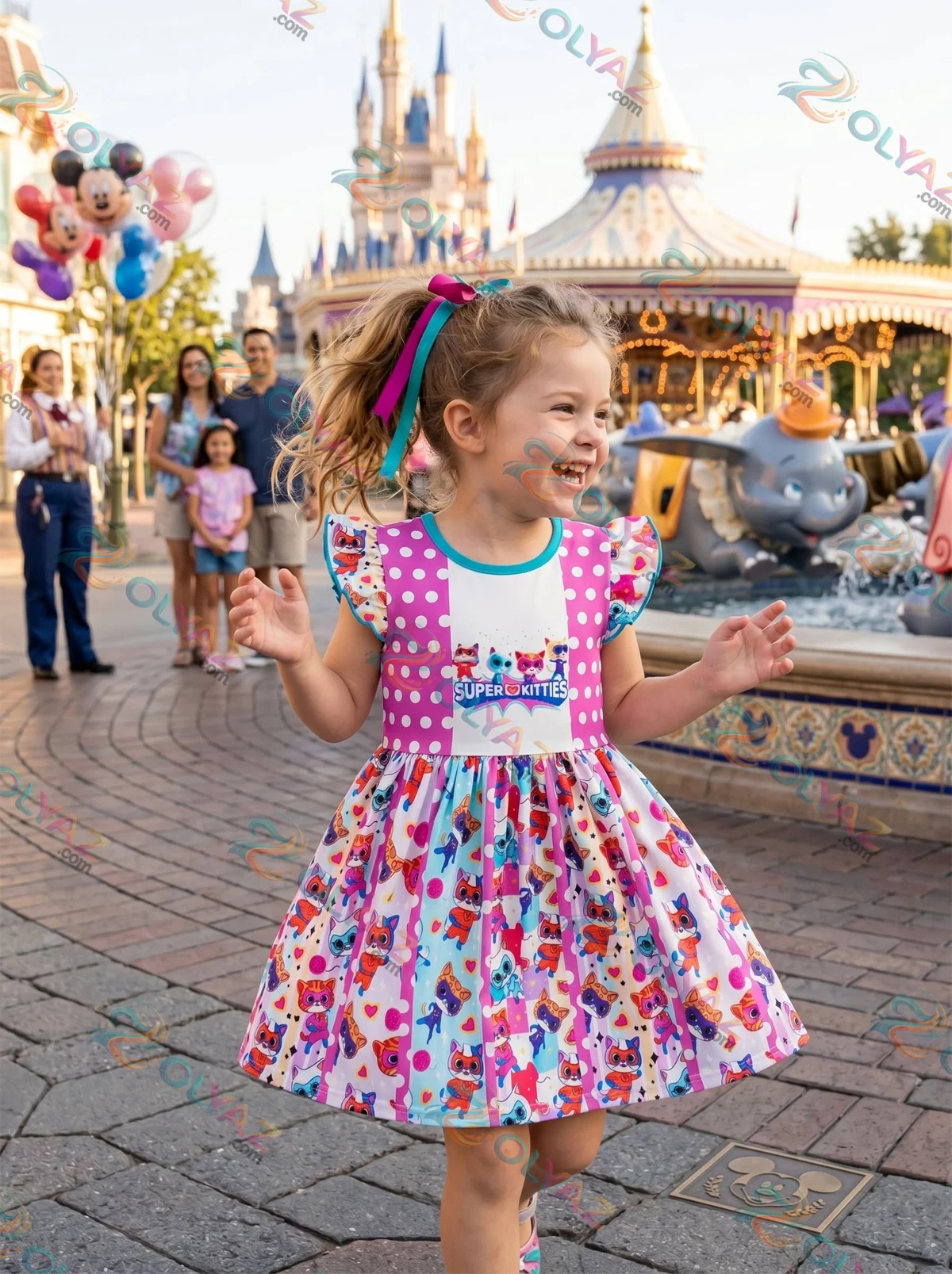 SuperKitties Skater Dress (Style 1) SuperKitties Skater Dress (Style 1)