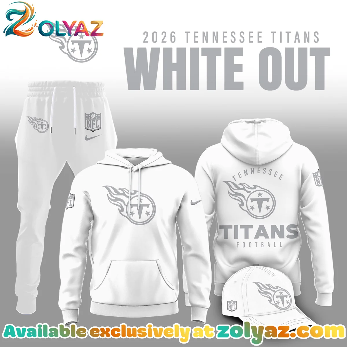 Tennessee Titans Shirt & Hoodie (Design 2)