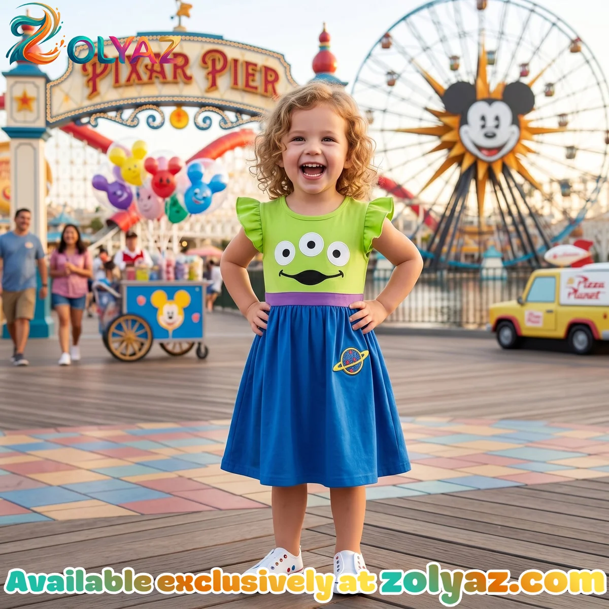 Toy Story Alien Skater Dress