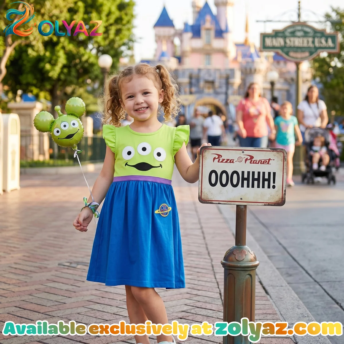 Toy Story Alien Skater Dress Toy Story Alien Skater Dress