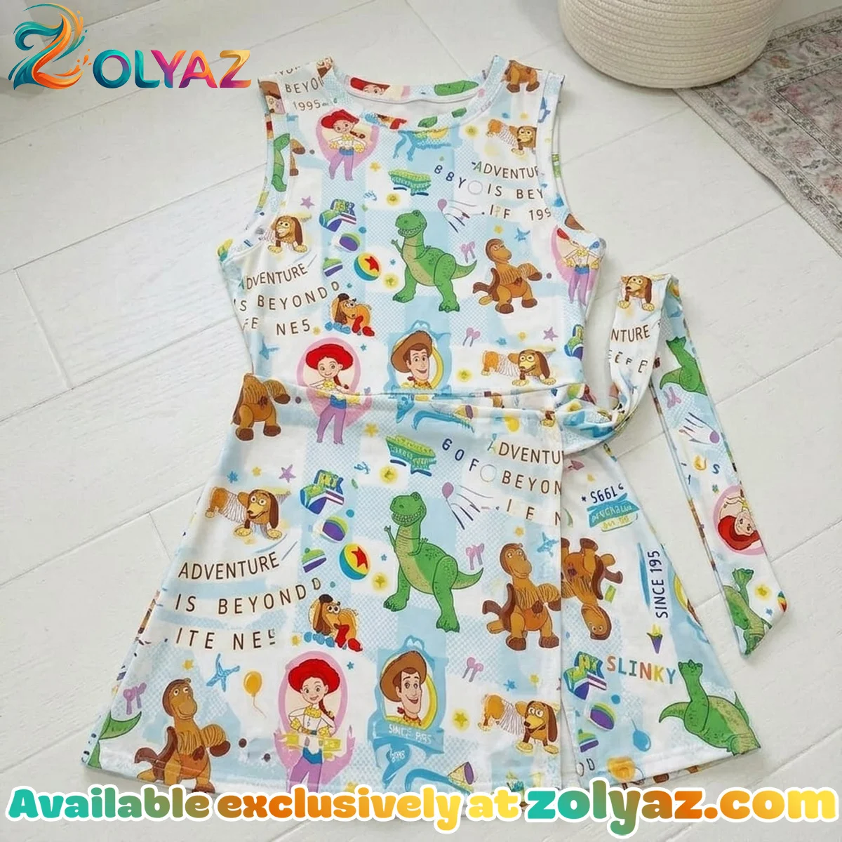Toy Story Athletic Dress - Tennis Dress Skirt, Disney Park Vacation Outfit, Toy Story Skort Dress