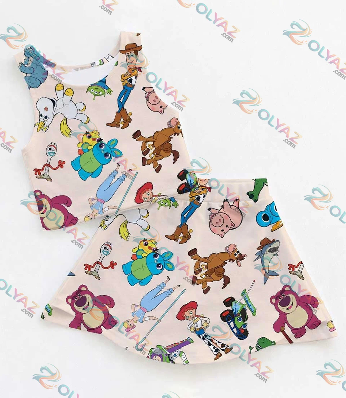 Toy Story Woody Buzz Dress Set (Style 1)