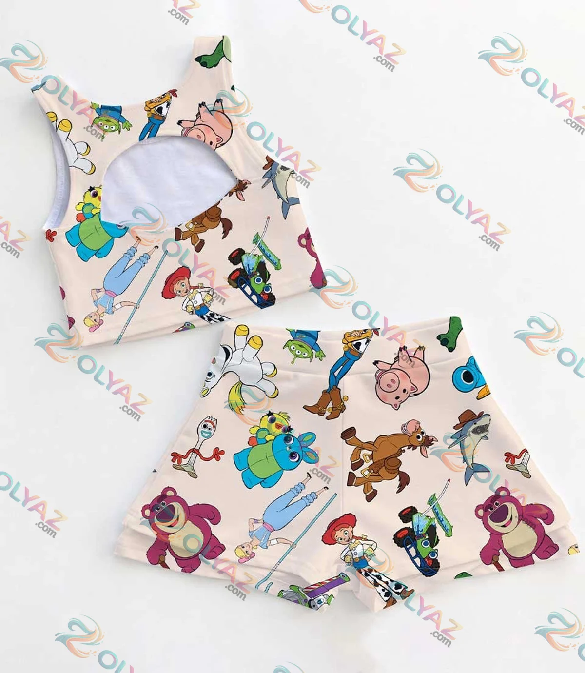 Toy Story Woody Buzz Dress Set (Style 1) Toy Story Woody Buzz Dress Set (Style 1)