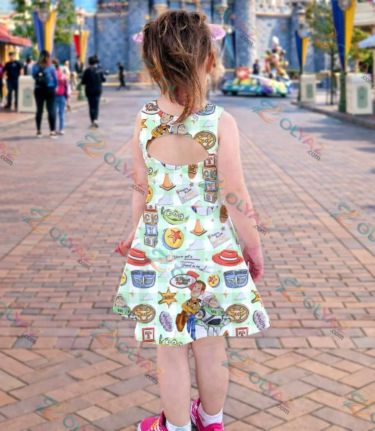 Toy Story Woody Buzz Dress Set (Style 2) Toy Story Woody Buzz Dress Set (Style 2)