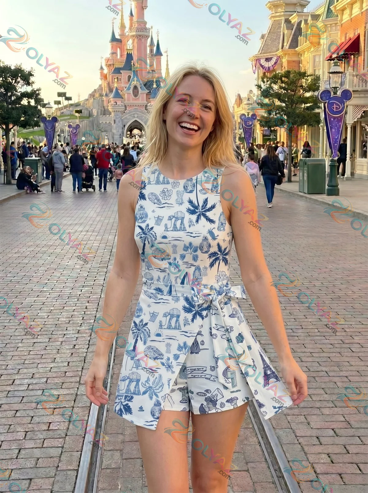 Travel Toile Athletic Dress - Tennis Dress Skirt, Disney Park Vacation Outfit Travel Toile Athletic Dress - Tennis Dress Skirt, Disney Park Vacation Outfit