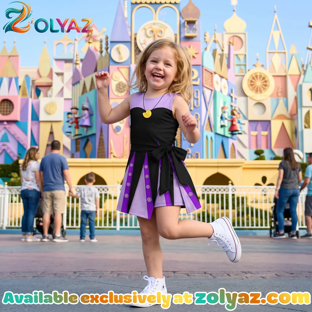 Ursula Athletic Dress - Tennis Dress Skirt, Disney Villains Park Vacation Outfit, Little Mermaid Skort Dress Ursula Athletic Dress - Tennis Dress Skirt, Disney Villains Park Vacation Outfit, Little Mermaid Skort Dress