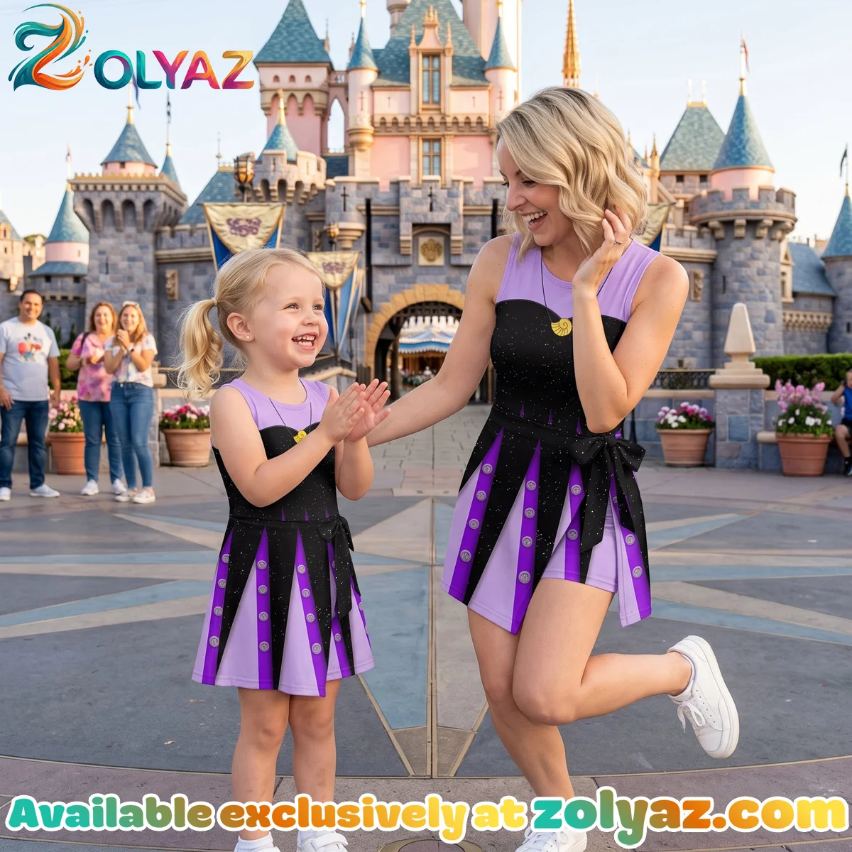 Ursula Athletic Dress - Tennis Dress Skirt, Disney Villains Park Vacation Outfit, Little Mermaid Skort Dress Ursula Athletic Dress - Tennis Dress Skirt, Disney Villains Park Vacation Outfit, Little Mermaid Skort Dress
