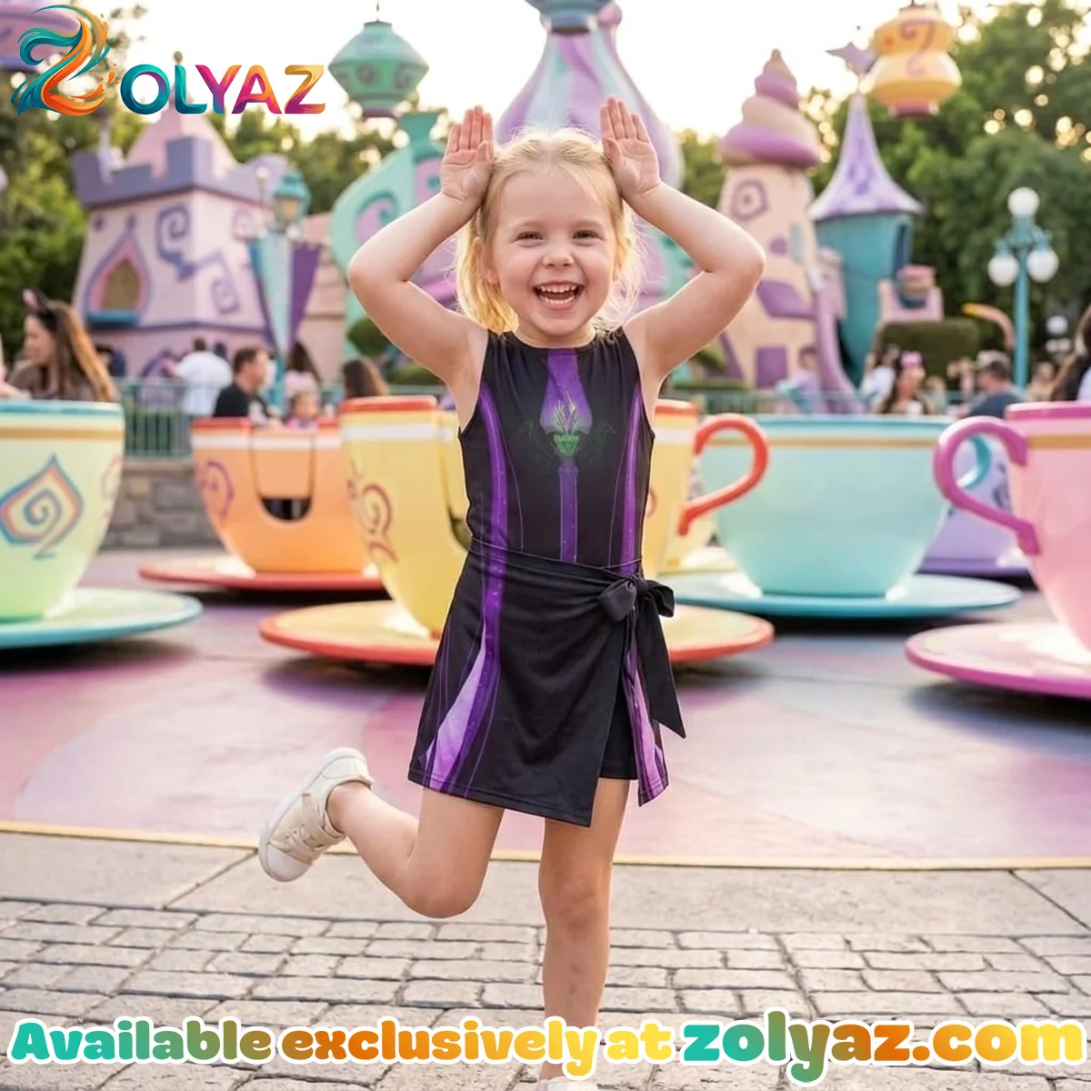 Villains Halloween Athletic Dress - Tennis Dress Skirt, Evil Queen Maleficent Ursula Disney Halloween Dress Villains Halloween Athletic Dress - Tennis Dress Skirt, Evil Queen Maleficent Ursula Disney Halloween Dress