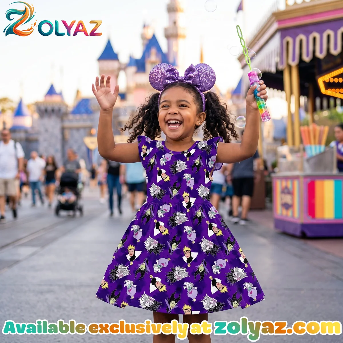 Villains, Evil Queen, Maleficent, Ursula Skater Dress Villains, Evil Queen, Maleficent, Ursula Skater Dress