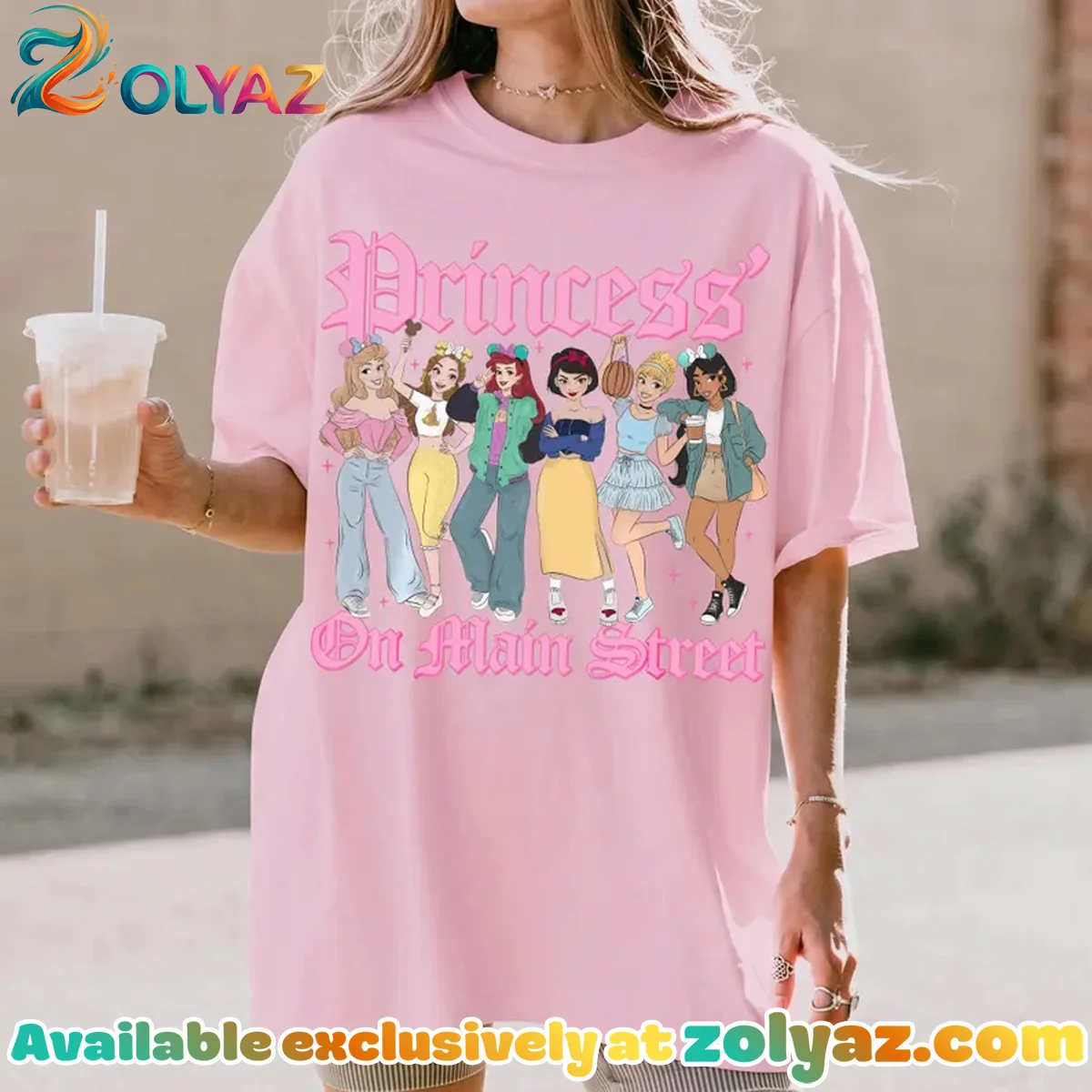 Disney Princess Shirt & Hoodie (Design 5) Disney Princess Shirt & Hoodie (Design 5)