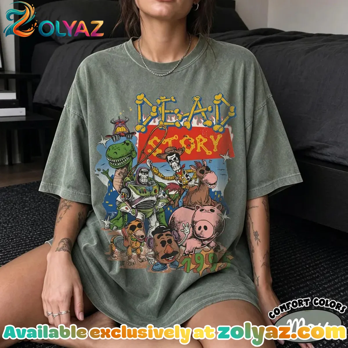 Toy Story Buzz, Woody, Jessie, Rex Shirt & Hoodie Toy Story Buzz, Woody, Jessie, Rex Shirt & Hoodie