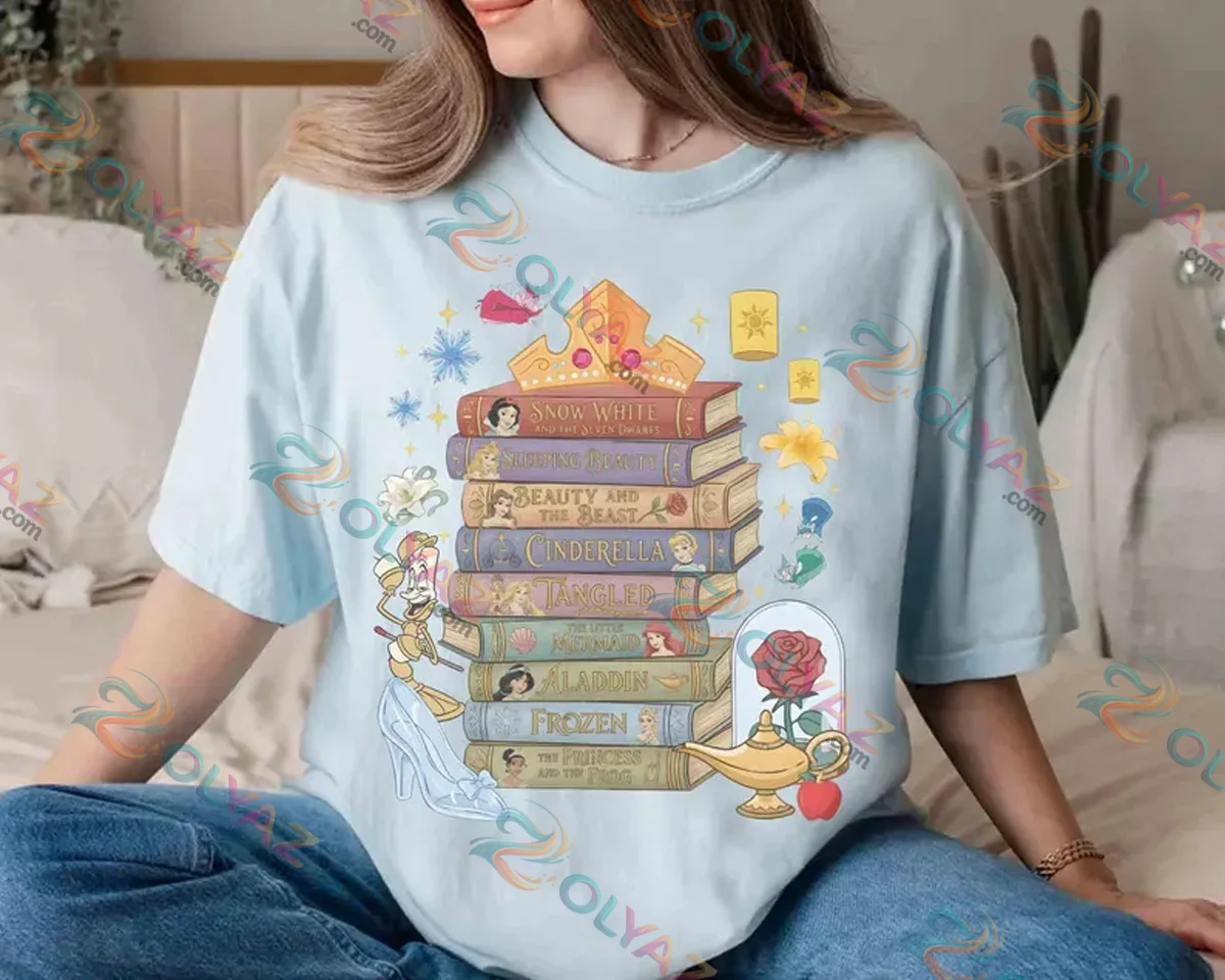 Disney Princess Book Club T-Shirt & Hoodie Disney Princess Book Club T-Shirt & Hoodie